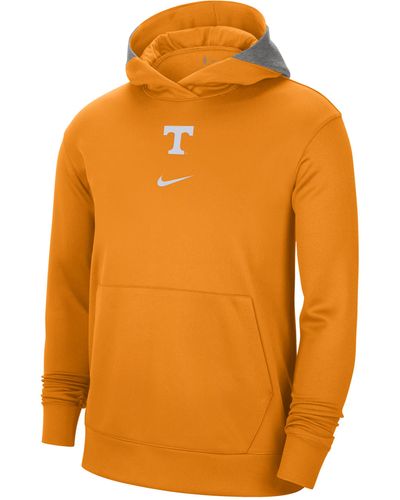 Nike College Dri-fit Spotlight (tennessee) Hoodie - Orange