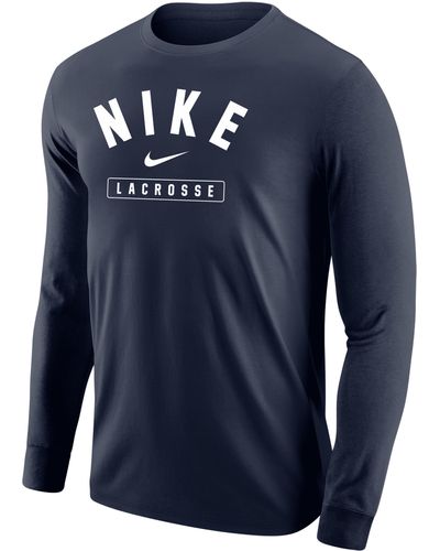 Nike Football Long-sleeve T-shirt - Blue