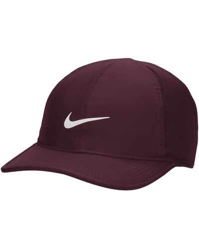 Nike Dri-fit Club Unstructured Featherlight Cap - Purple
