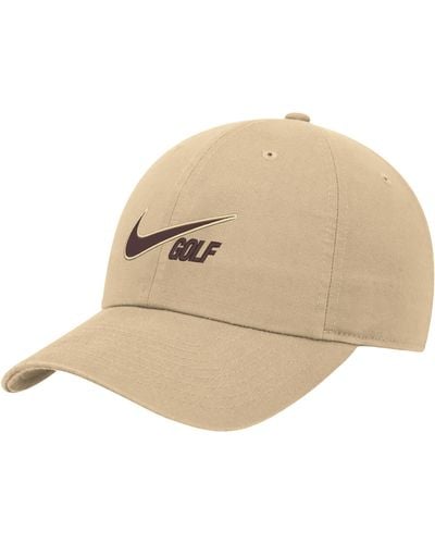 Nike Club Adjustable Golf Cap - Natural