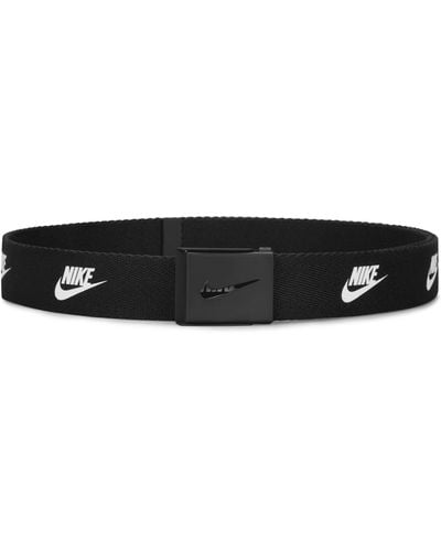 Nike Futura Web Golf Belt - Black