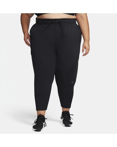 Nike Dri-fit Prima High-waisted 7/8 Training Pants (plus Size) - Black