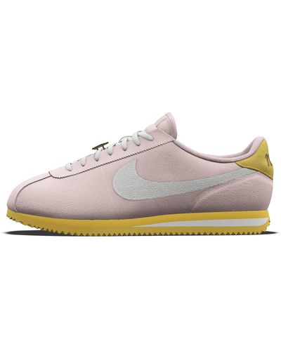 Nike Cortez Unlocked By You Custom Schoenen - Wit