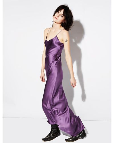 Nili Lotan Cami Gown - Purple