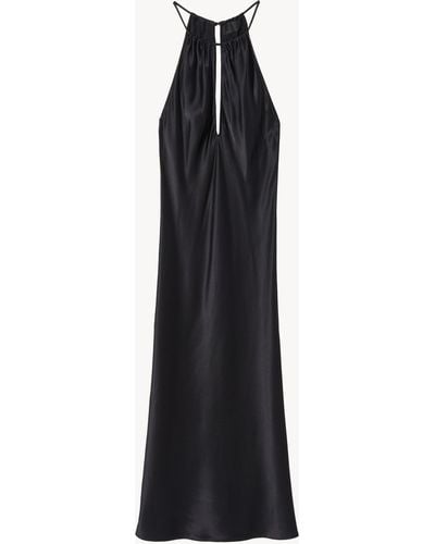Nili Lotan Eglantine Halterneck Dress - Black