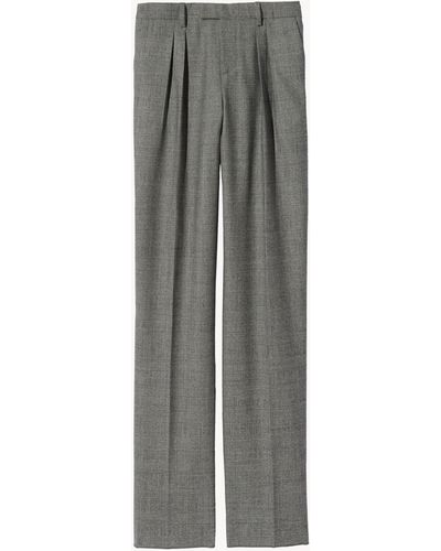 Nili Lotan Alphonse Pleated Tailoring Pant - Grey