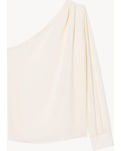 Nili Lotan Fiorine Silk Blouse - White