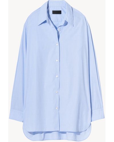 Nili Lotan Yorke Shirt - Blue