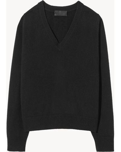 Nili Lotan Priya Cashmere Sweater - Black