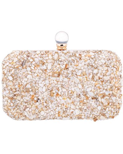 Vintage Royale - Vintage La Regale pure white beaded purse in as