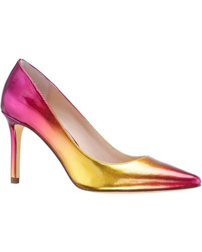 Nina Nina85-wine Ombre Patent Leatherette High-heel Classic Pump - Pink