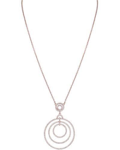 Nina Priya Necklace-rose Gold - Metallic