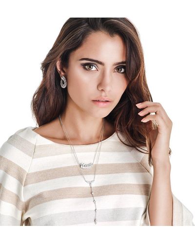 Nina Yara Necklace-rose Gold - Metallic