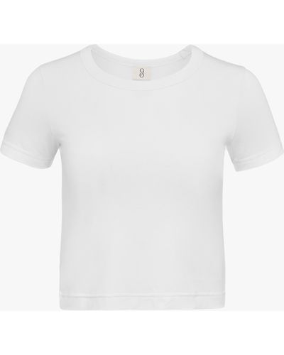 NINETY PERCENT Julio Top In White