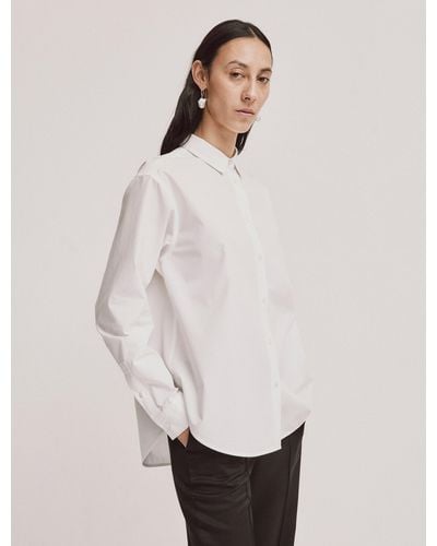 NINETY PERCENT Wook Shirt In White