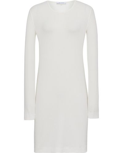 NINETY PERCENT Genesis Dress In Off White