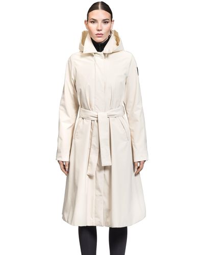 Nobis Ivy Tailored Trench Coat - Natural
