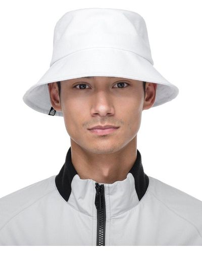 Nobis Argon Unisex Bucket Hat - White
