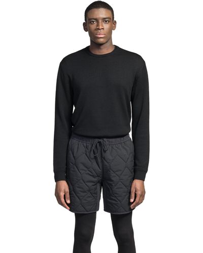 Nobis Curt Performance Quilted Shorts - Black