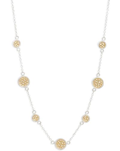 Anna Beck Classic Station Necklace - White