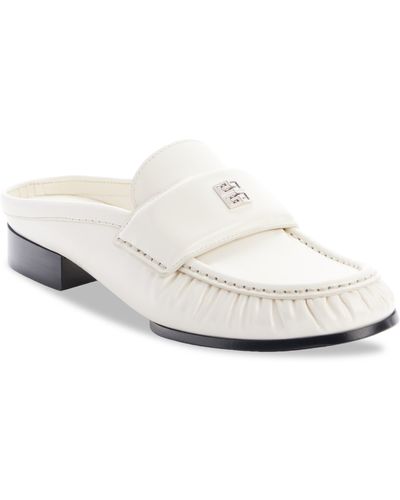 Givenchy 4g Loafer Mule - White