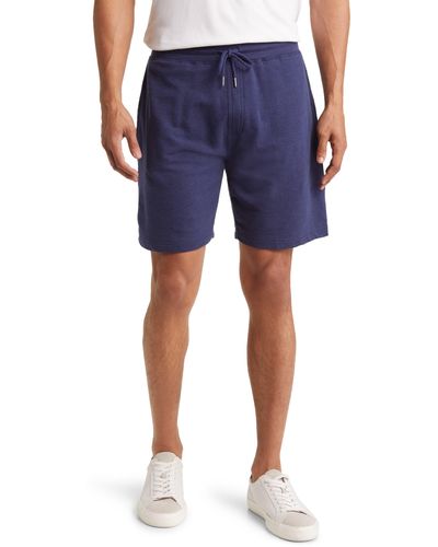 Peter Millar Lava Wash Sweat Shorts - Blue