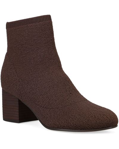 Eileen Fisher Oriel Recycled Polyester Knit Bootie - Brown