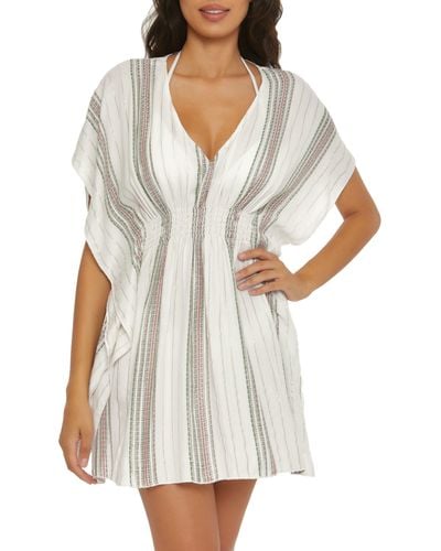 Becca Radiance Woven Cover-up Tunic - White