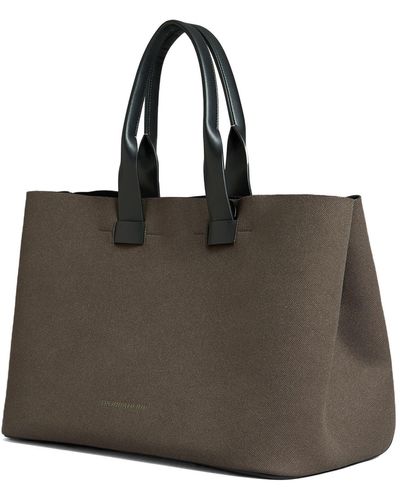 Troubadour Featherweight Canvas Tote - Brown
