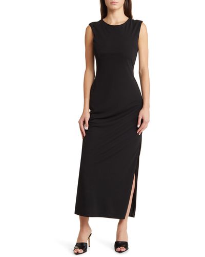 Charles henry tie back shift cheap dress