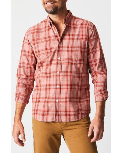 Billy Reid Tuscumbia Button-down Shirt - Red