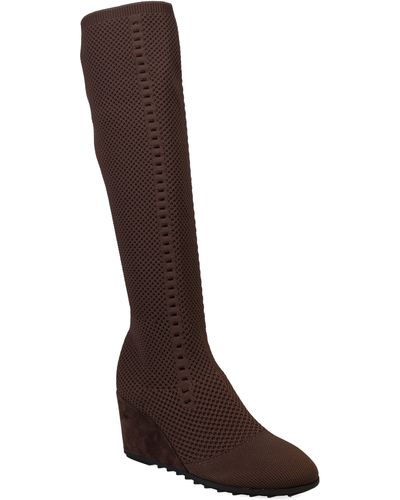 Eileen Fisher Kasana Wedge Boot - Brown