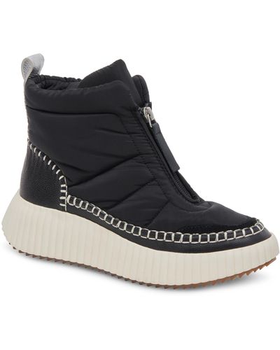 Dolce Vita Devlin High Top Platform Sneaker - Black