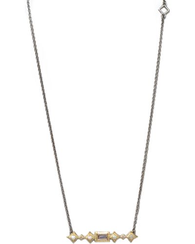 Armenta Crivelli Bar Pendant Necklace - Metallic