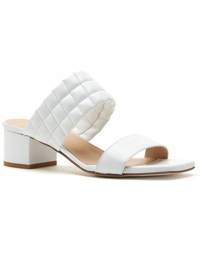 La Canadienne Rossy Slide Sandal - White