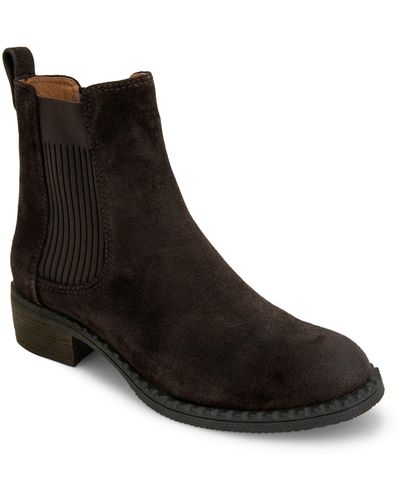 Kenneth Cole Double Gore Chelsea Boot - Black