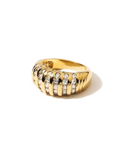 Child Of Wild The Parker Crystal Ring - Metallic