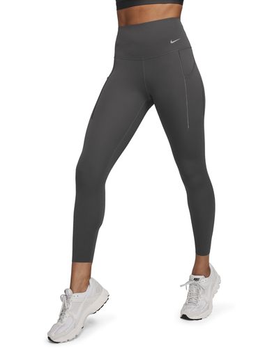 Nike Universa Medium Support High Waist 7/8 leggings - Black