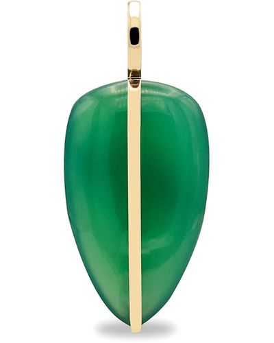 BY PARIAH Large Pebble Pendant - Green
