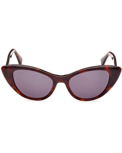 Max Mara 51mm Cat Eye Sunglasses - Purple