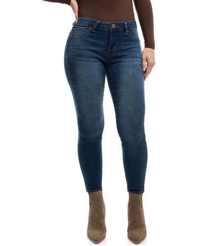 1822 Denim Butter Crop jeggings - Blue