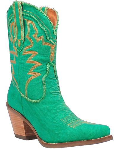 Dingo Y'all Need Dolly Western Boot - Green