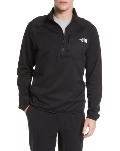 The North Face Canyonlands Quarter Zip Pullover - Black