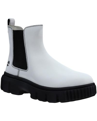 Timberland Greyfield Chelsea Boot - White