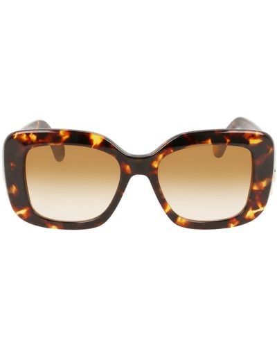 Lanvin Mother & Child 53mm Square Sunglasses - Natural