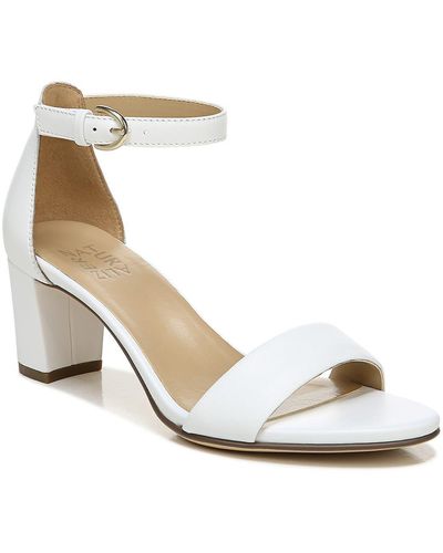 Naturalizer Vera Ankle Strap Sandal - White