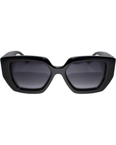 Fifth & Ninth Rue 67mm Polarized Square Sunglasses - Black