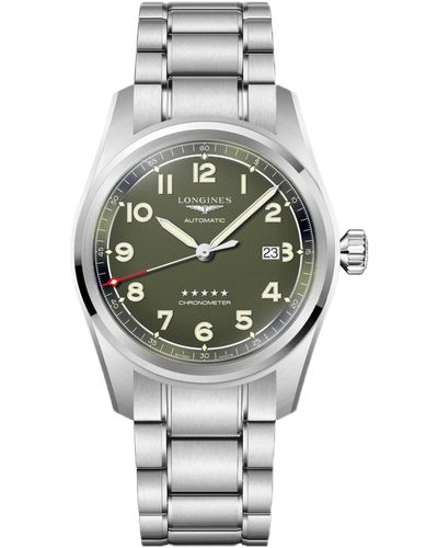 Longines Spirit Automatic Bracelet Watch - Gray