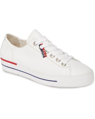 Paul Green Carly Low Top Sneaker - White