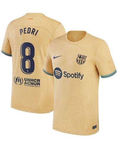 Nike Pedri Barcelona 2022/23 Away Replica Player Jersey At Nordstrom - Metallic